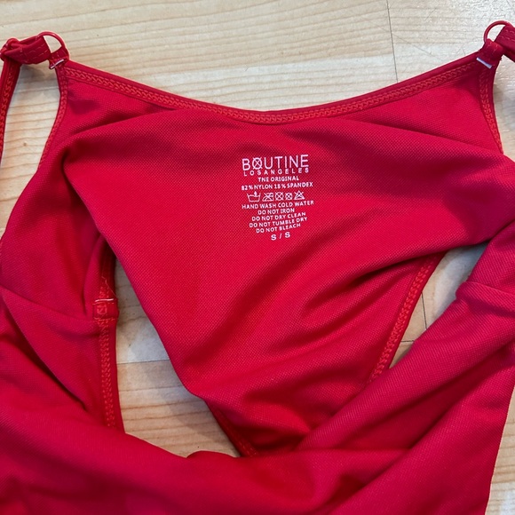 Boutine LA logo print retro one-piece - Picture 3 of 3